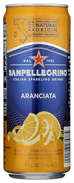 SAN PELLEGRINO, ARANCIATA, 11.15 FL OZ, SKINNY CAN