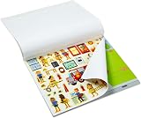 Melissa & Doug Reusable Sticker Book My Town Plane Activities Toddlers view 4