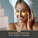 Revitale 24k Gold Under Eye Patches 10 Pairs Brighten Reduce Puffiness view 3