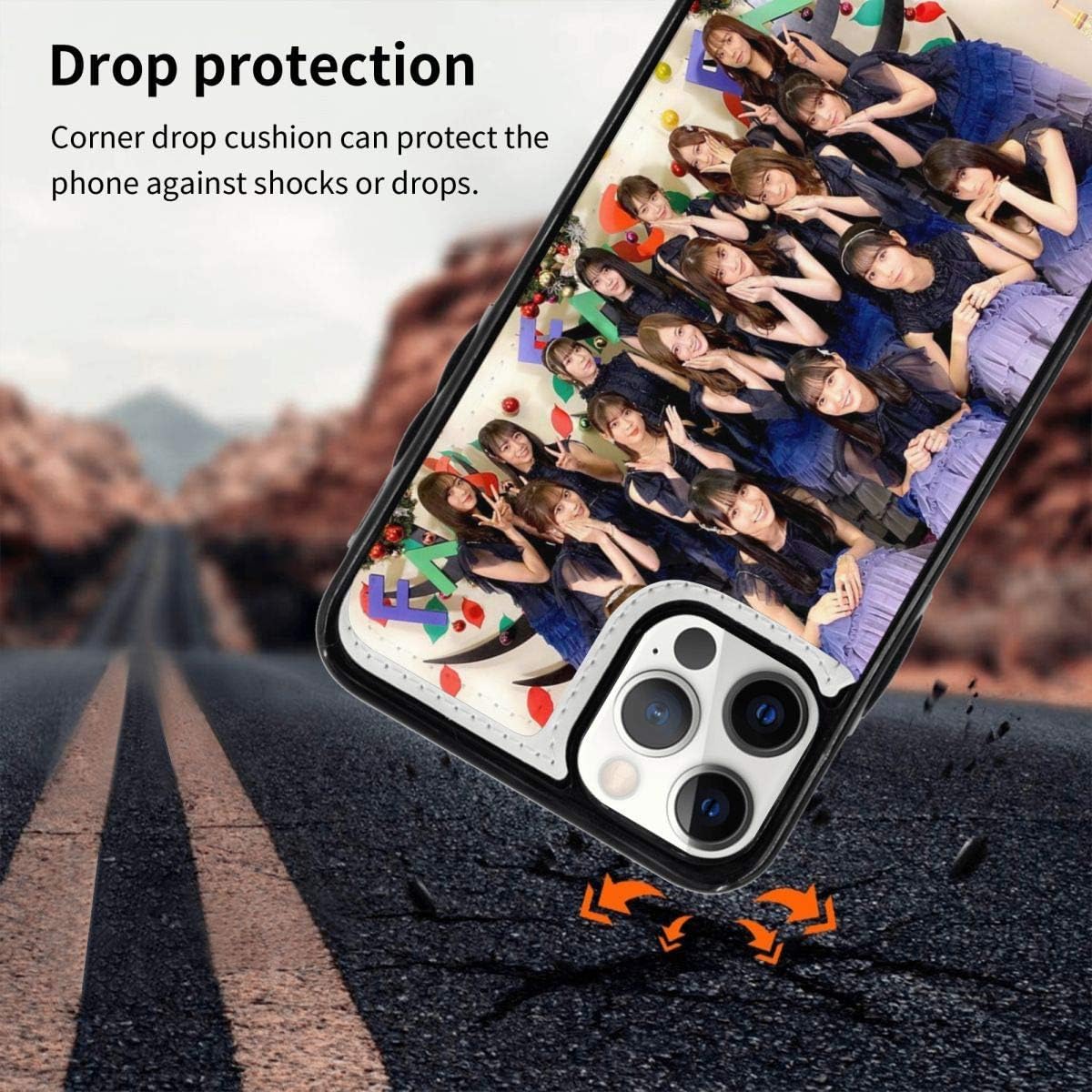 Amazon 乃木坂46 Iphone12 Pro ケース Iphone12ケース Iphone 12 12mini Pro Max 12pro Max 手帳型 カバー Puレザー 携帯ケース スマホケース 落下防止 耐衝撃 衝撃吸収 ポケット付き スタンド機能 カード収納 保護 薄型 軽量 通用 便利 合皮レザー マグネット式