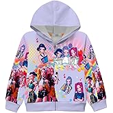 Demon Hunters Girls Hoodie 3D Cartoon Jacket Sweatshirt Rumi Mira Zoe Music Zip Hooded Long Sleeve Tops