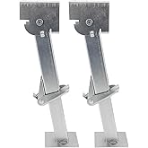 2PCS Stabilizer Jack 650lbs Support 1000lbs Lifting Capacity Galvanized Telescoping Adjustable Swing Down Stabilizer Jack Sta