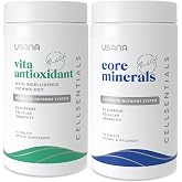 USANA - CellSentials Core Minerals with InCelligence - 112 Tablets | InCelligence Complex with CellSentials,Vitamins, Minerals, Botanicals, Meriva Curcumin and Alpha Lipoic Acid Phytonutrients