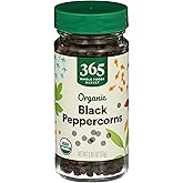 365 by Whole Foods Market, Organic Black Peppercorns, 1.87 Ounce