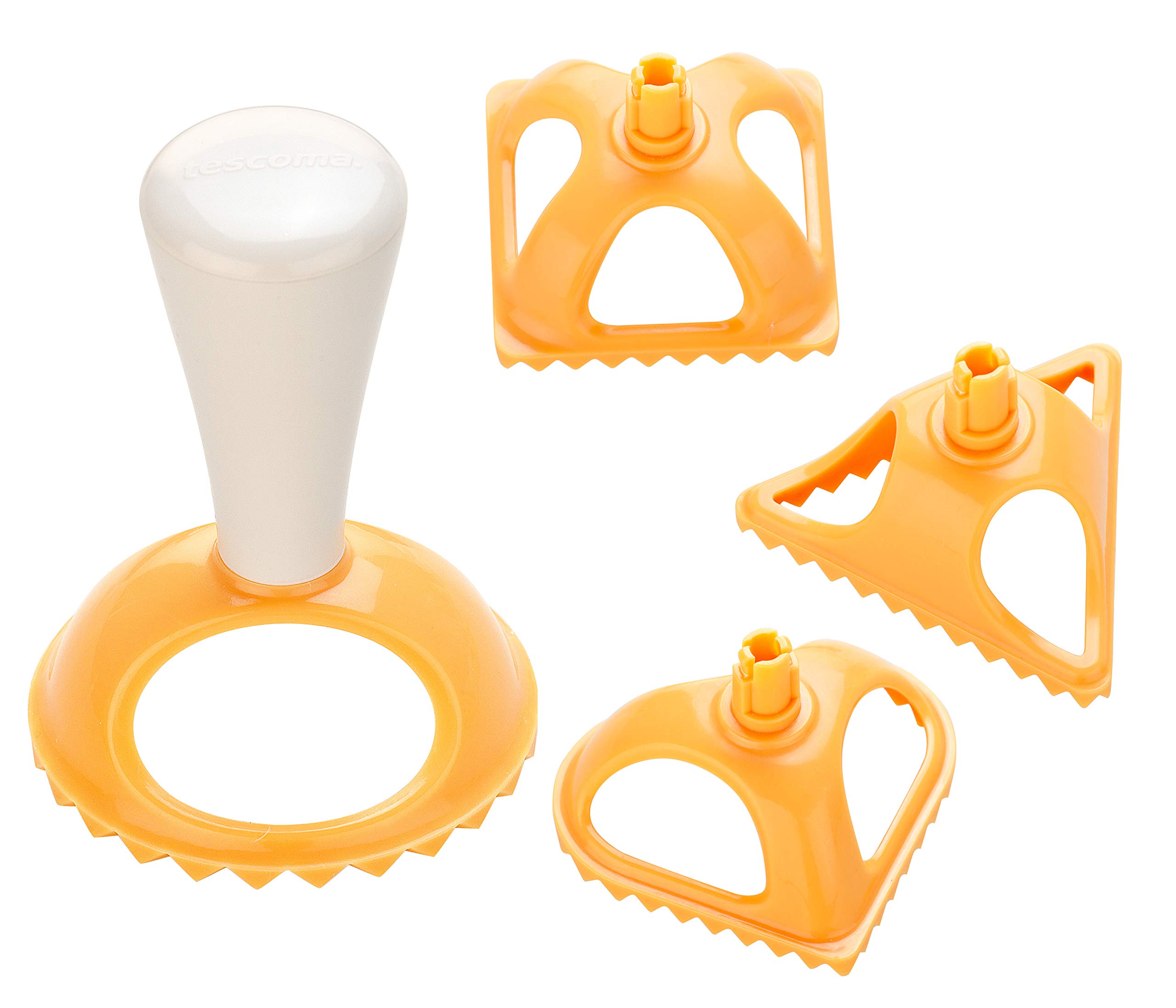 Tescoma Ravioli Cutters, 4 Shapes Delicia, Assorted, 30.5 x 11 x 6.5 cm