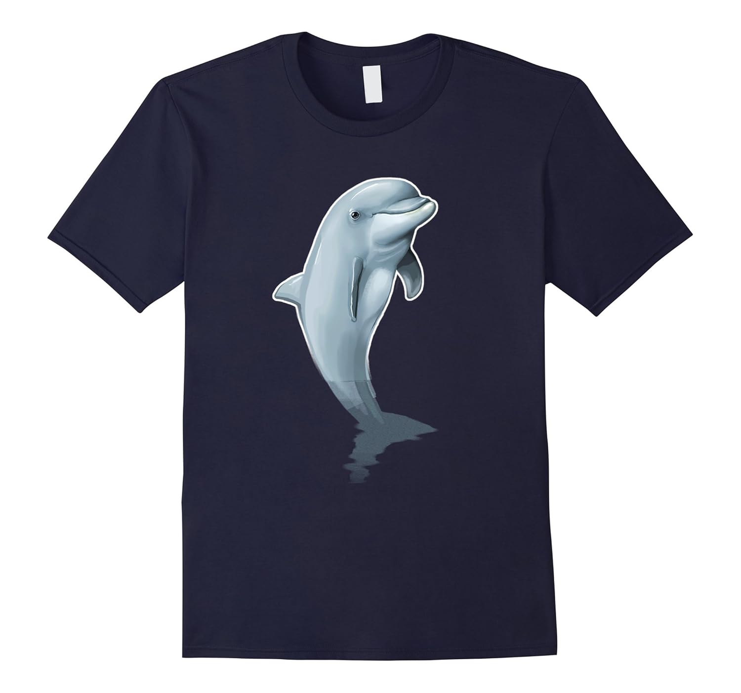 Love Heart Dolphins T-Shirt Cute Dolpin Lover Ocean Animal-ANZ