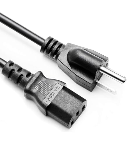 3 Prong Power Cord Replacement For Vizio TV - 8.2ft AC Power Cable For Multiple Vizio Models