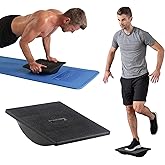 THERABAND Rocker Board Stability and Balance Trainer, Lateral Wobble Board, Core Strength Balance Board for Adults, Physical Therapy, Agility Training, Compact Non-Slip Design