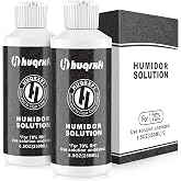 Cigar Humidifier Solution 8.5oz (2-Pack), Premium Propylene Glycol PG Solution Formula, Cigar Humidor Moisture Maintenance, Suitable for Cigar Humidifier