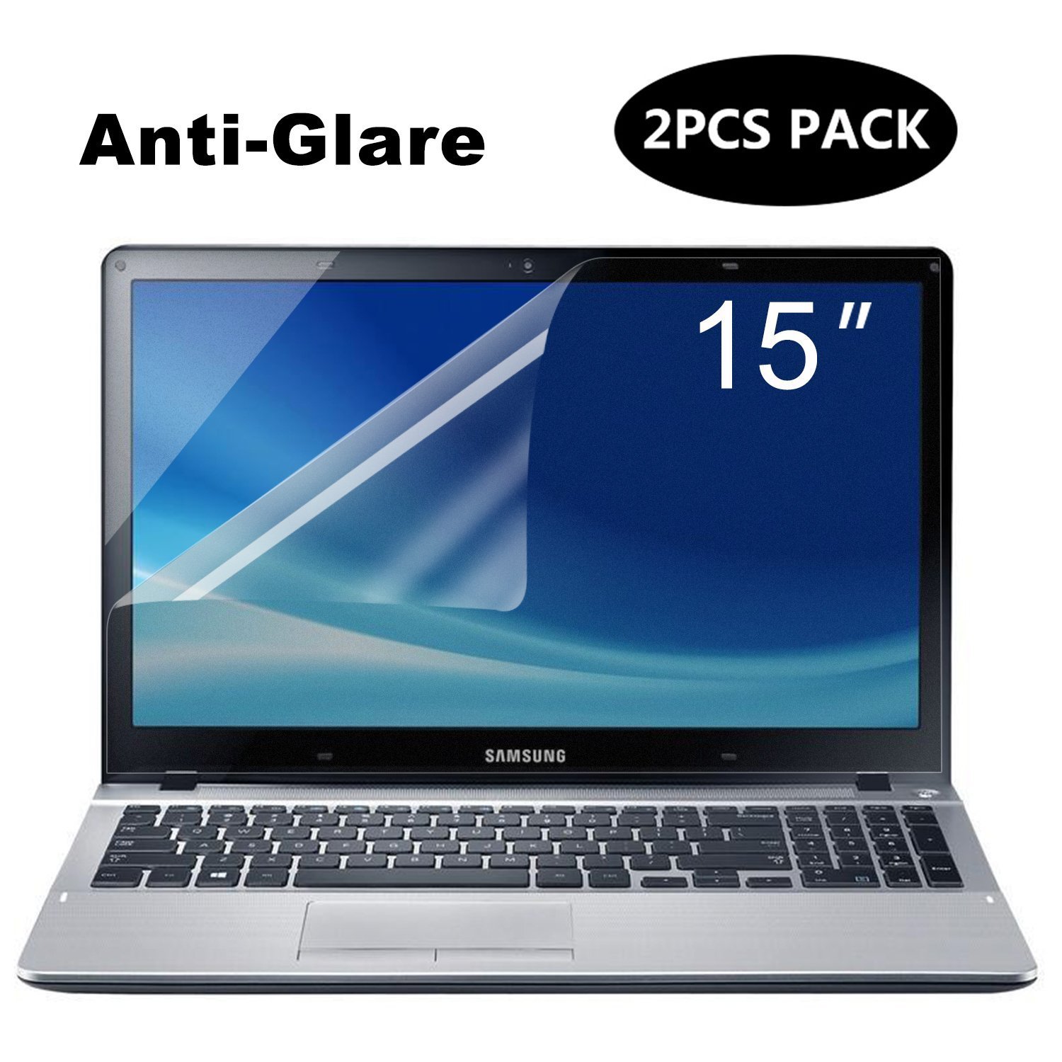 2pcs Pack 15 Inch Laptop Anti Glare Screen Protector
