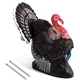 Sanwuta 3D Turkey Archery Target 22" Realistic Strutting Turkey Archery Target Self Healing PU Foam Durable Bow for Broadheads &amp; Field Points