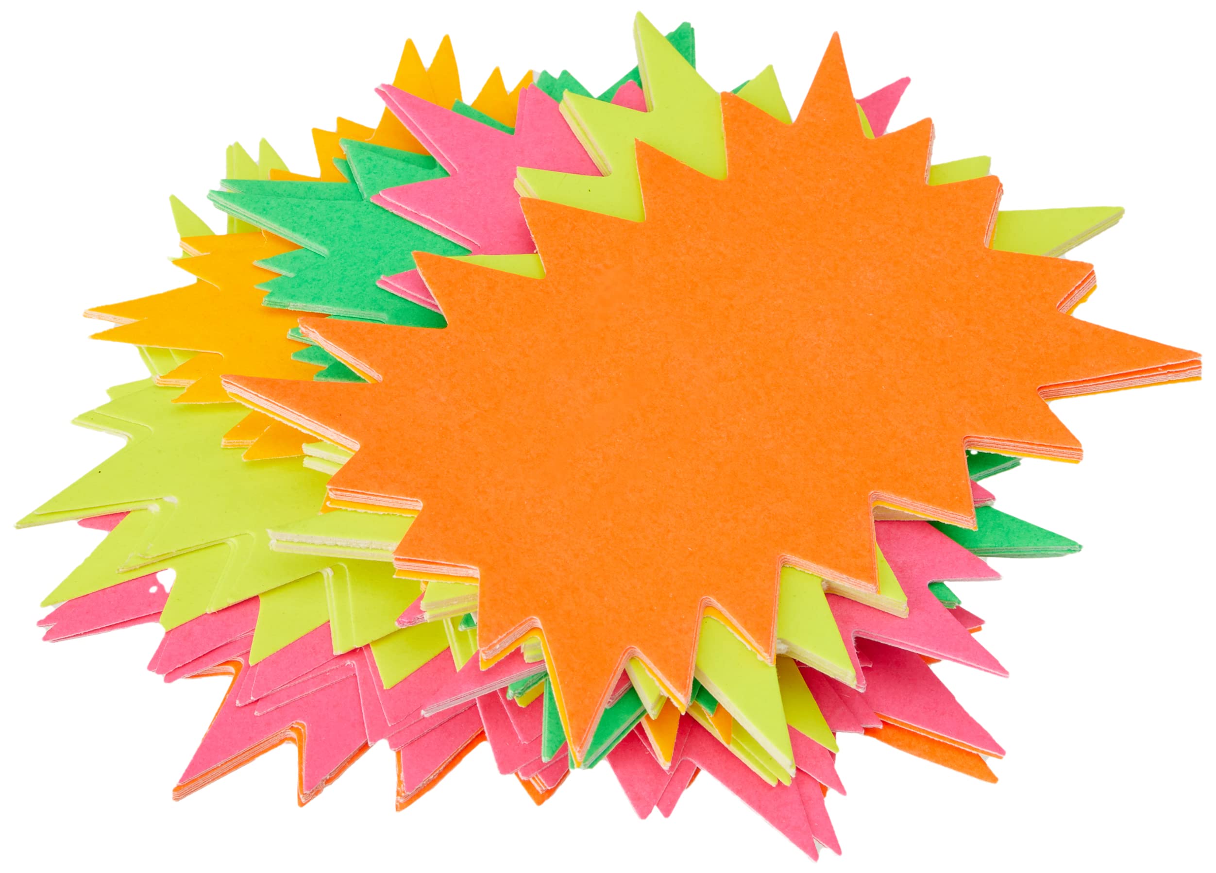 THE ART BOXArtbox 10x7.5cm Fluorescent Flashes (Pack of 60)