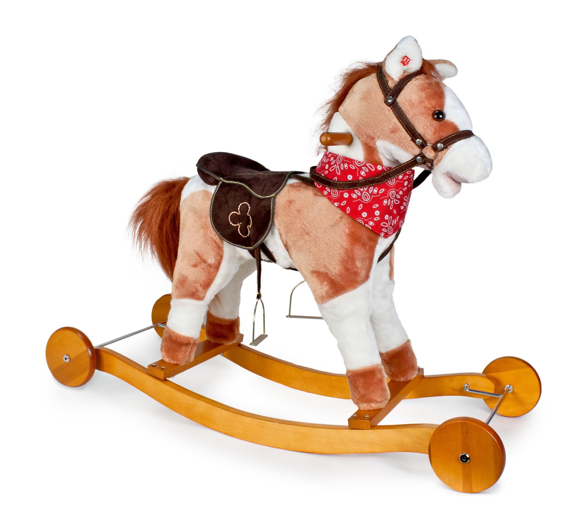 Famosa Softies - Rocking horse with wheels and sound, (760013062)