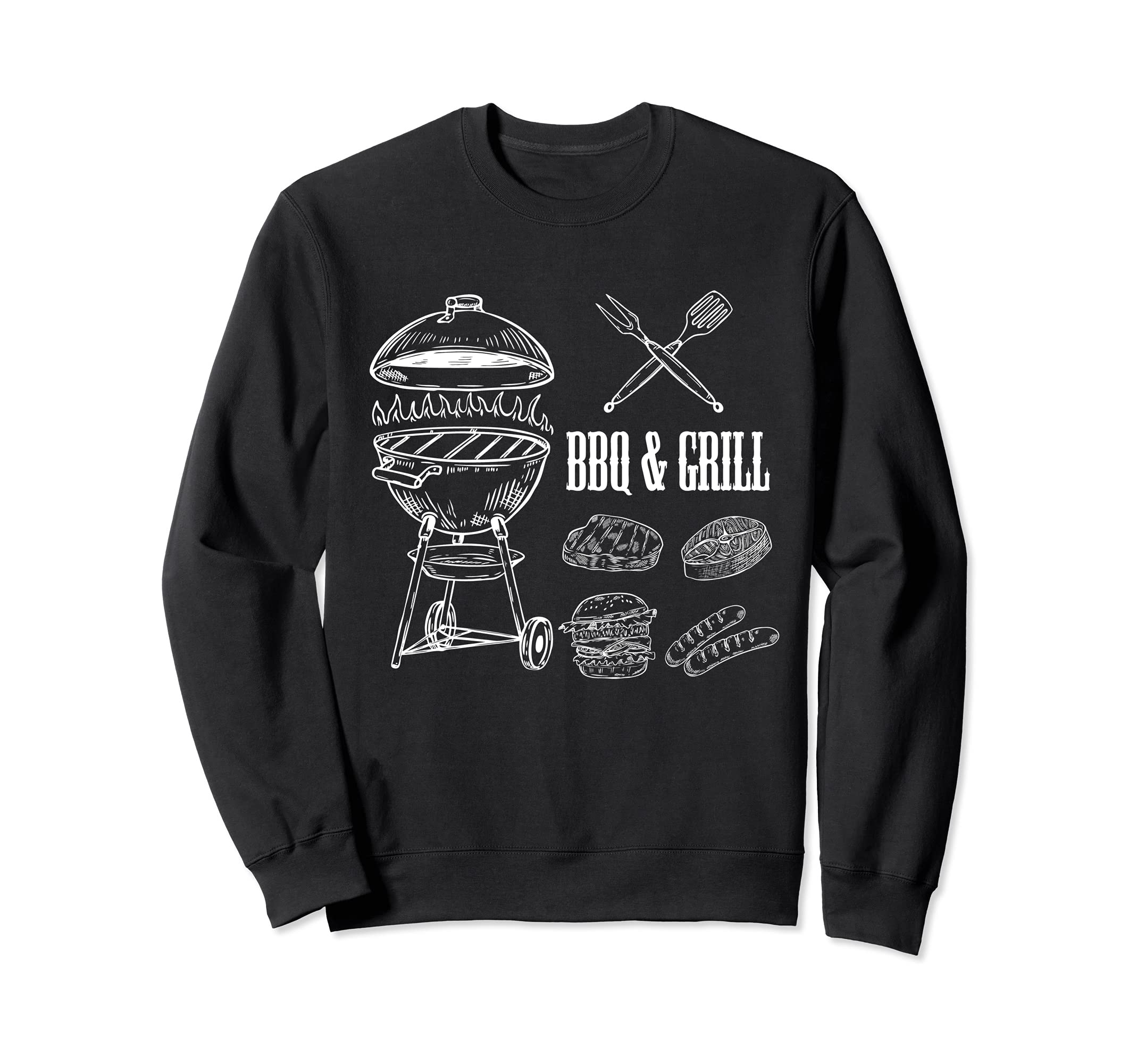 BBQ - Grill - Steak - Skewers - Summer Vacation Sweatshirt