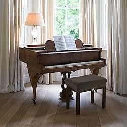 BUYUE Luxury Piano Bench Cover, (20"- 27") L x