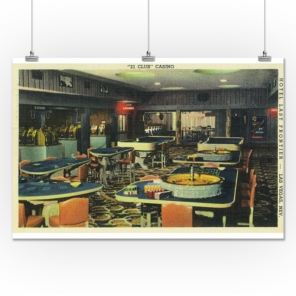  Las Vegas Nevada Interior View Of The 21 Club