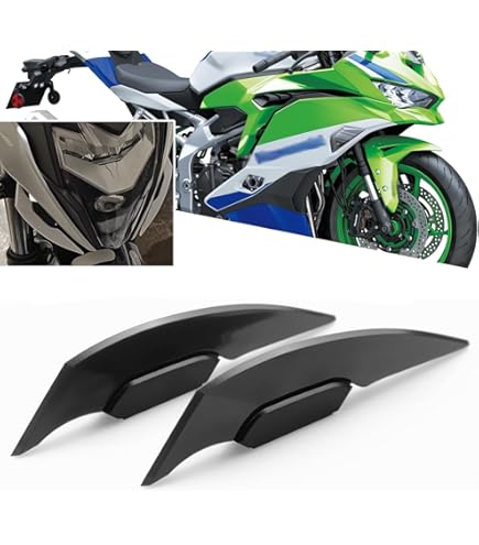 Wing出品 Motorcycle Winglet Fixed Wind Wing For Kawasaki ZX-6R ZX-636