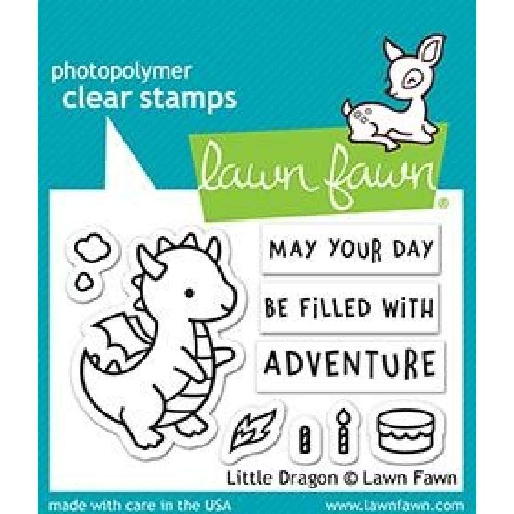 Lawn Fawn Clear Stamps - Little Dragon
