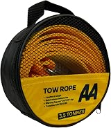 AA 3.5T 4m Heavy Duty Tow Rope Yellow Strap AA6202 Car Towing Belt view 2