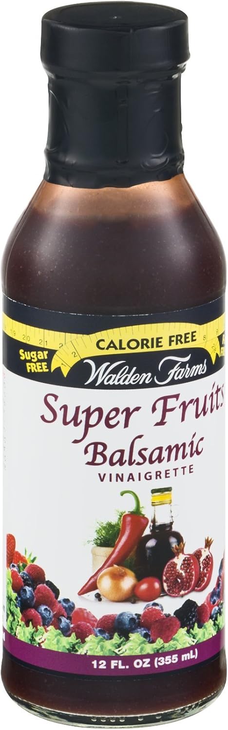 Walden Farms Calorie Free Super Fruits Balsamic Vinaigrette - 12 fl oz