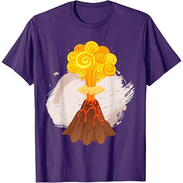 Amazon.com: Volcano T-Shirt : Clothing, Shoes & Jewelry