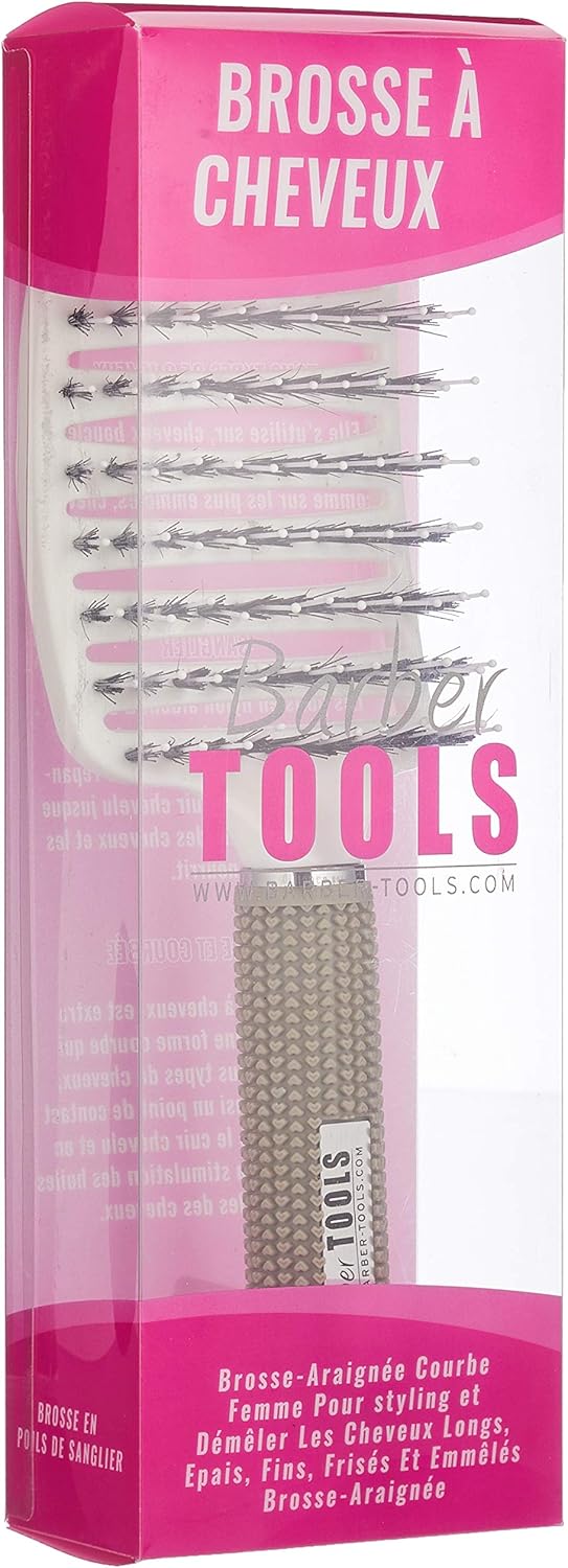 Barber Tools Hair Brush Spider, 300 g, white - Image 3
