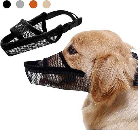 soft dog muzzle amazon