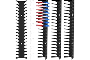 4Pcs Video Game Storage Wall Mount Game Case Holder, Carbon Steel Case Storage Organizer Wall Mounted DVD Disc Holder Shelf f