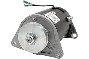 PARTS WORLD USA 12V Starter Generator Compatible with Yamaha Golf Cart Gas Model G1A (1979-1986), G3A Sun Classic Gas(1986) J10-81100-10-00 GSB107-02,GHI0004,420-44004,420-44009,15424,72-25-15424 | 1 Year Warranty