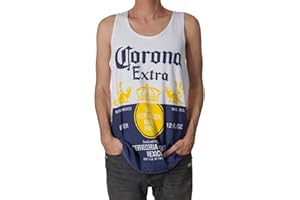 Calhoun Corona Extra Men's Bottle Label Tank Top