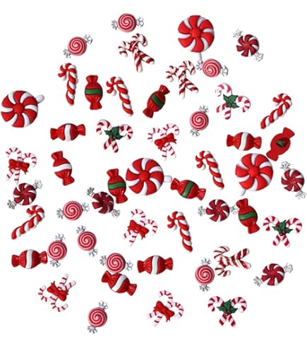 Amazon.com: The Holiday Collection by Dress it Up Buttons and  Embellishments  5 Pieces - Christmas Cabin Reindeer