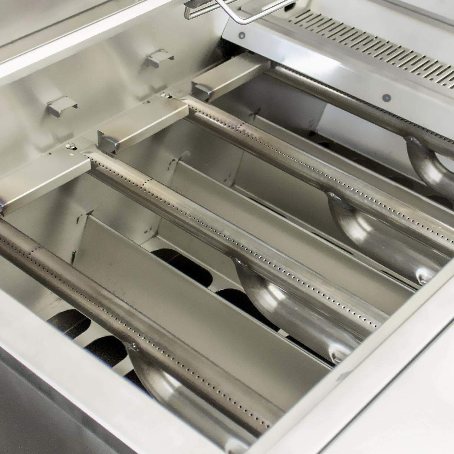 review American Muscle Grill Grilling : Gas Grills AMG36-NG Built-in Dual-Fuel Wood/Charcoal / Gas Grill, 36-inch, Natural Gas