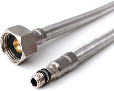 Xcel Home 2 x M8 x 1/2in Flexible Tap Connectors 600mm Pair
