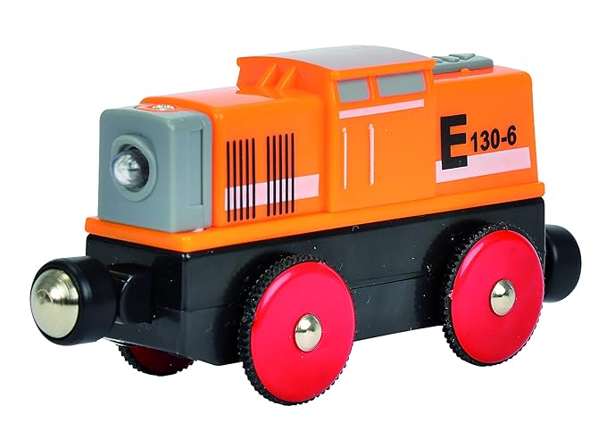 Eichhorn 100001306 - Bahn, Rangier E-Lok 11 cm, mit 4-Radantrieb und vier Funktionen, inkl. Batterien 60 min. Laufzeit