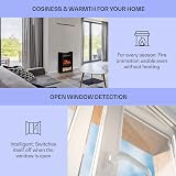 Klarstein Electric Fireplace 1800W LED Flame Mantel Suite Remote Timer Temp view 4