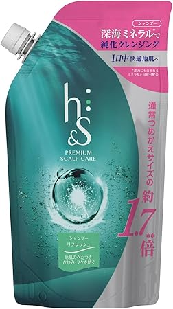 Amazon 大容量 エイチアンドエス H S シャンプー リフレッシュ 詰替用 特大サイズ 550ml H S シャンプー 通販