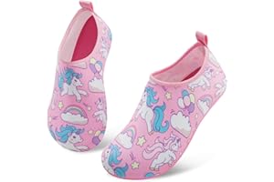 ATHMILE Toddler water shoes for Kids Boys Girls，Swim Quick Dry Aqua Socks Little Kid Baby Youth Children Non-Slip for Beach Pool Outdoor Sports Walking