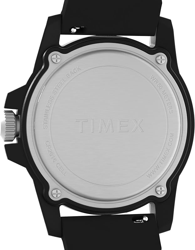 Herren Analog Quarz Uhr mit Silikon Armband TW5M61200