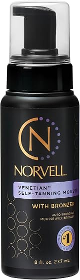 Norvell Venetian Sunless Tanning Mousse Bronzer Instant Natural Glow 236ml view 1