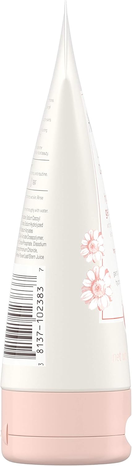 Aveeno Ultra-Calming Hydrating Gel Facial Cleanser with Calming Feverfew & Nourishing Oat, Daily Face Wash for Dry & Sensitive Skin, Hypoallergenic, Fragrance-Free & Non-Comedogenic, 5 oz: Beauty