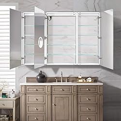 Krugg Large LED Medicine Cabinets with