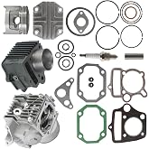 labwork Cylinder Head Piston Gasket Kit Replacement for Honda CRF70 ATC70 | Replacement for Honda XR70 TRX70 XL70 SL70 CT70