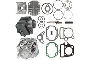 labwork Cylinder Head Piston Gasket Kit Replacement for Honda CRF70 ATC70 XR70 TRX70 XL70 SL70 CT70