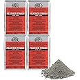 Ardex Feather Finish Grey/Gray/Gris Self-Drying Cement Based Pack of 4 Bags 10 Lbs