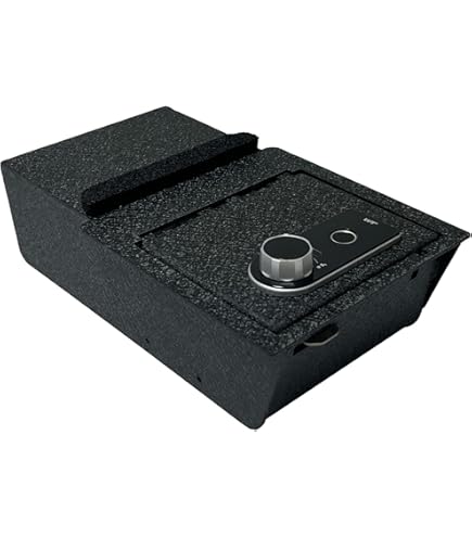 Amazon.com: KEREN Center Console Gun Vault Safe Box