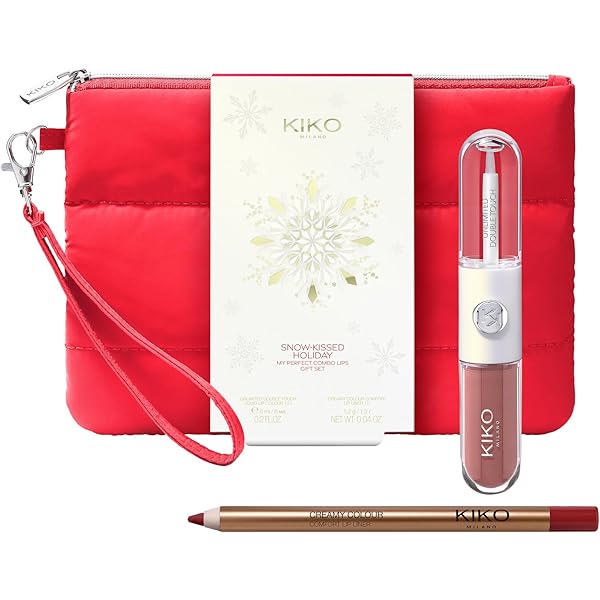 Amazon.com: KIKO Milano|Snow-Kissed Holiday My Perfect Combo Lips