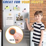 Grtard 20 Pack Ceramic Magnets 0.71 x 0.12 in with Adhesive Backing view 3