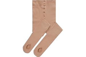 Yitoco Girls Women Dance Ballet Tights Convertible Transition Leggings for Kids Students Tights 60D (Toddler/Kids/Women)