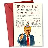 Funny Card for 70 Year Old, 70th Birthday Gifts for Her Him, Cards for Men Women, Birthday Decorations for Christmas, Mothers Day, Premium Quality