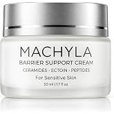 MACHYLA Ceramide Face Cream with Ectoin, Peptides &amp; Squalane &ndash; Fragrance-Free Daily Moisturizer for Dry &amp; Sensitive Skin, Skin Barrier Support, 1.7 fl oz (50 ml)